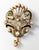 19th Century Victorian 14k-15k Gold Brooch Pin With Enamel and Pearls For Sale - Image 4 of 9