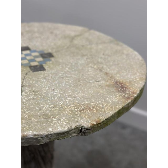 Vintage Faux Bois Side Tables with Terrazzo Tops, Europe, 1970s, Set of 2 For Sale - Image 14 of 16