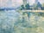 Impressionistic View of Eltville am Rhein by Rheingau Artist Willy Holtmann, 1930 For Sale - Image 7 of 12