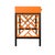 Not Yet Made - Made To Order Chippendale Writing Desk - Orange For Sale - Image 5 of 9