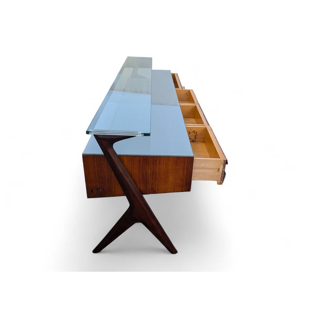 Italian Chest of Drawers attributed to Vittorio Dassi, 1950s For Sale - Image 6 of 13