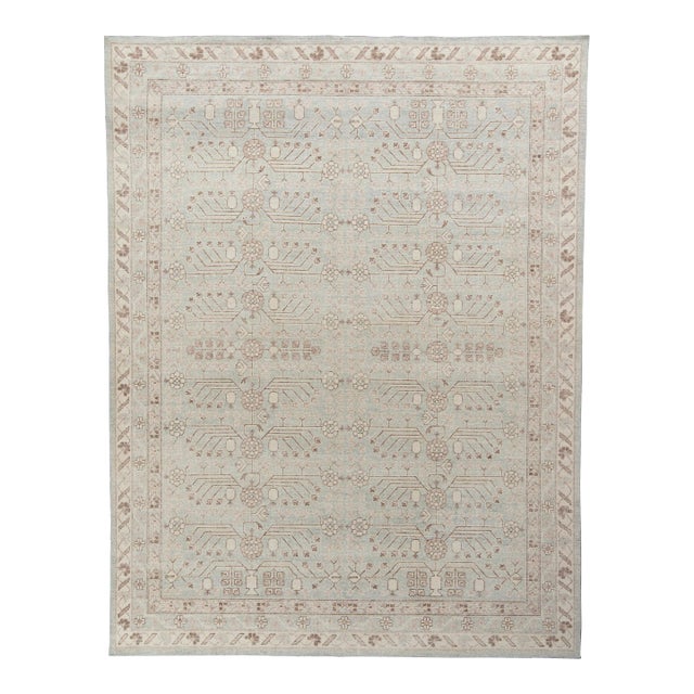 Rug & Kilim’s Atlas Rug in Pale Blue, 10x14 For Sale