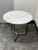Room & Board Room & Board Classic Venatino Marble Round End Table For Sale - Image 4 of 12