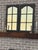 1990s Pair - Vintage Framed Arched 6 Window Pane With Mirrors For Sale - Image 5 of 6