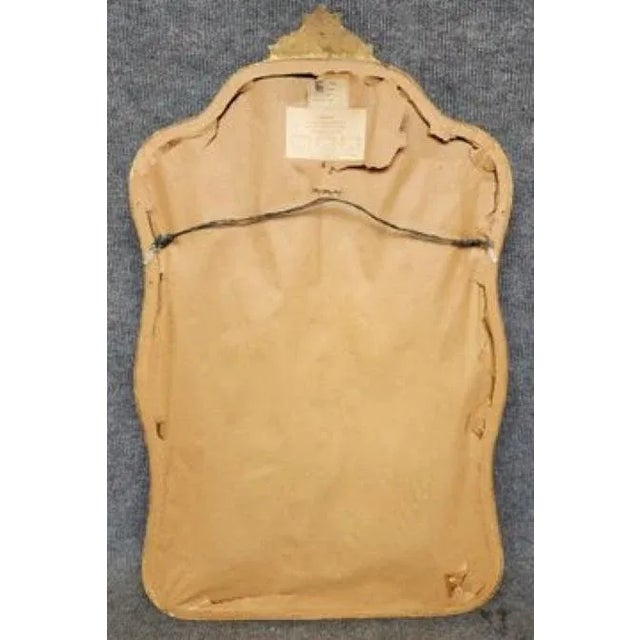 Wood Vintage Carved Giltwood Mirror by Friedman Brothers Decorative Arts Inc. For Sale - Image 7 of 8