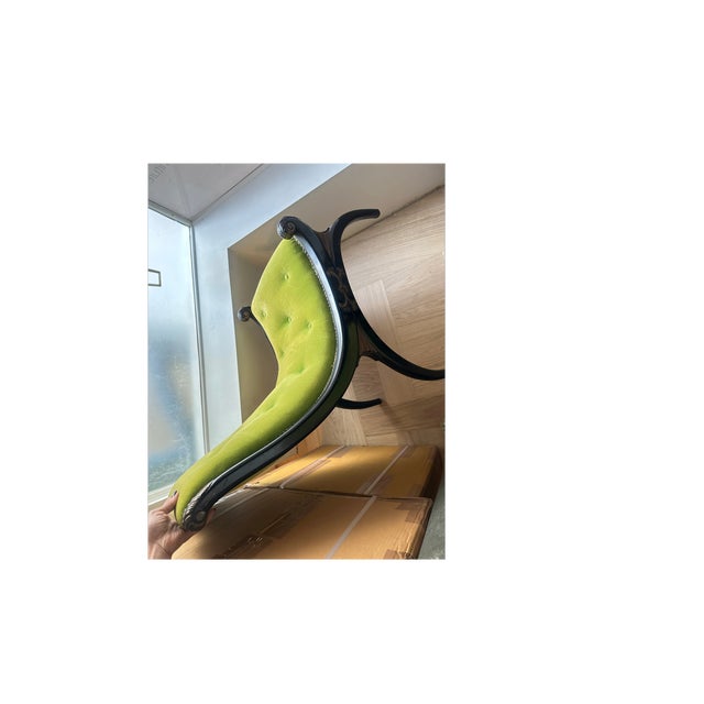 Mid 20th Century Hollywood Regency Chairs – Pair For Sale - Image 4 of 4