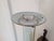 1980's Mid-Century Modern Glass & Brass Torchiere Floor Lamp For Sale - Image 4 of 11