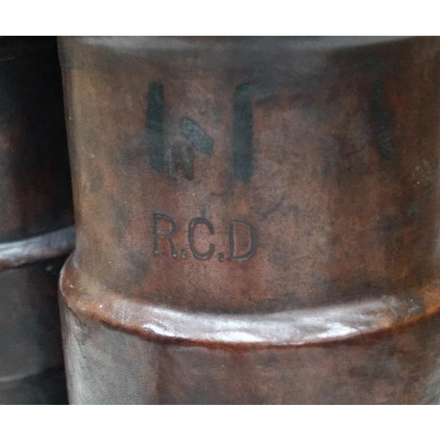 Metal Royal Navy Triple Cordite Stick Stand, 1930s For Sale - Image 7 of 9