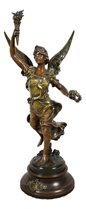 Ferville-Suan, La Patrie, Late 1800s, Regula Sculpture