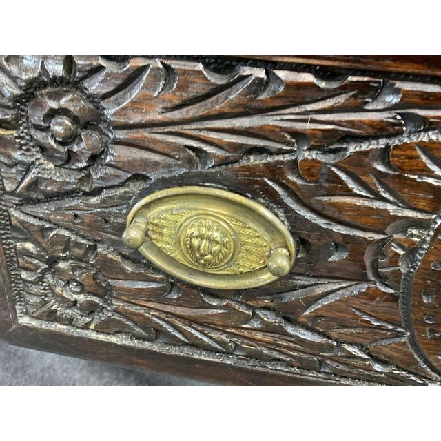 Ornate Antique Stepback Sideboard For Sale - Image 17 of 18