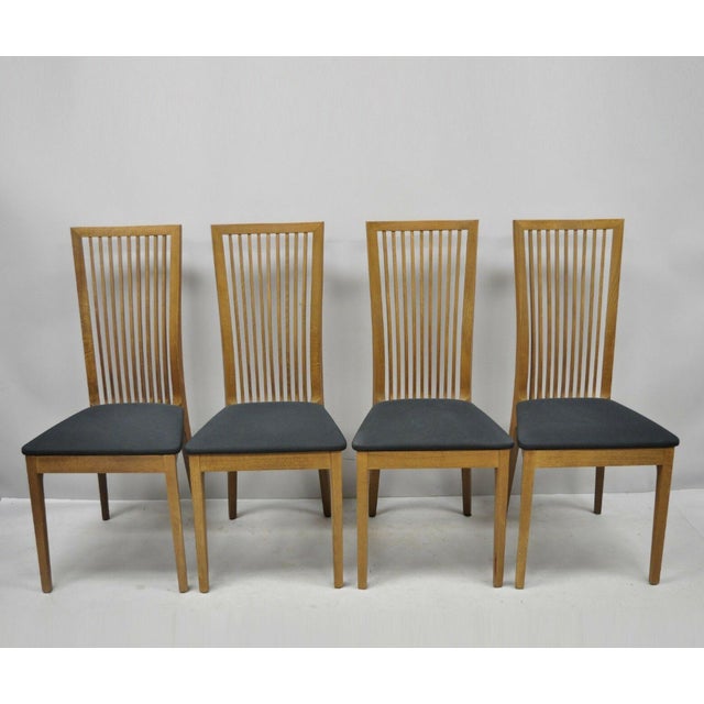 Early 21st Century Calligaris Connubia Slat Back Italian Wooden Dining