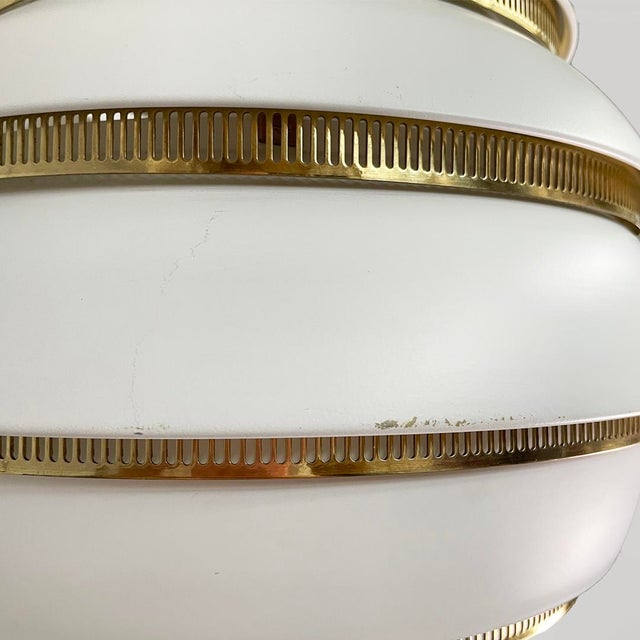 Modern Finnish Beehive Chandelier by Alvar Aalto for Valaisinpaja Oy, 1970s For Sale - Image 10 of 15