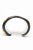 Vintage Signed Frank Vigneri Chartreuse and BLack Plexiglass Sculptural Cuff Bracelet, 1984 For Sale - Image 4 of 10