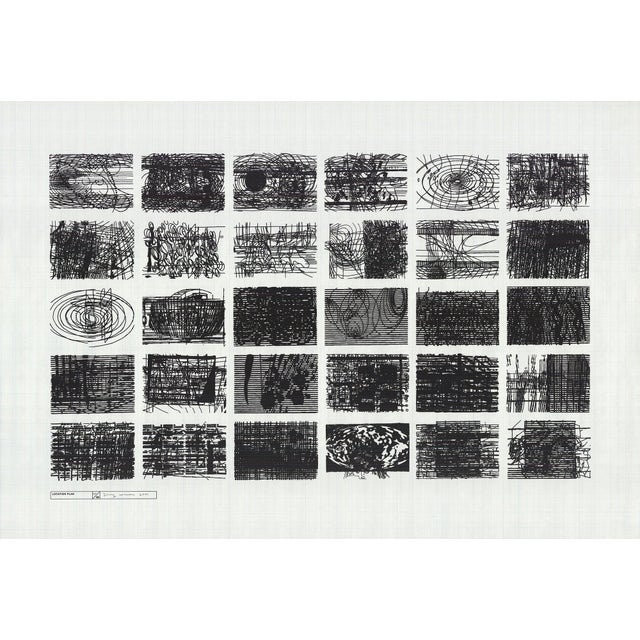 Artist: Terry Winters Title: Location Plan 2000 Year: 2000 Signed: Yes Medium: Serigraph Paper Size: 29 x 42 inches ( 74 x...