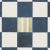 Schumacher Sample - Schumacher X Backdrop Gambit Panel in Sky & Deep Navy For Sale - Image 4 of 5