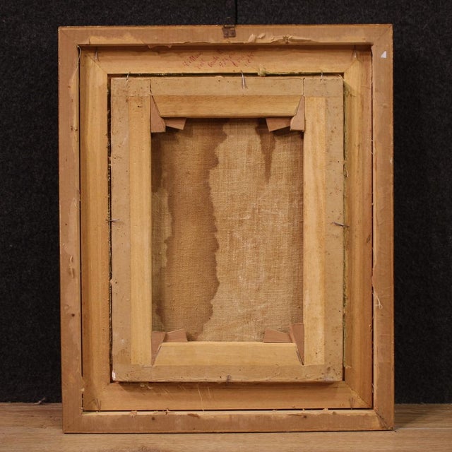 Italian Artist, Christ with Angels, 1690, Oil on Canvas For Sale - Image 10 of 16