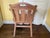 A. Brandt Ranch Oak Furniture Vintage 1963 Attributed to A. Brandt Ranch Oak Rustic Blonde Captains Chair For Sale - Image 4 of 12