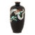 Antique Japanese Cloisonne Enamel White and Pink Dragon Vase For Sale