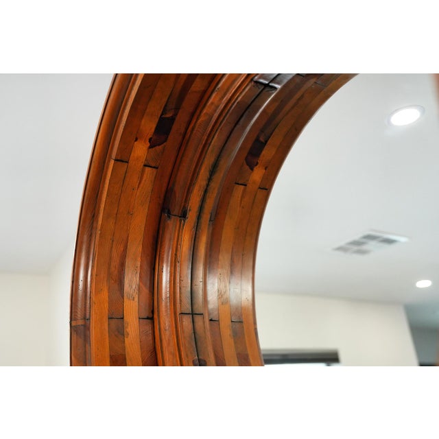 Contemporary Ralph Lauren “Aran Isles” Oversized Round Mirror For Sale - Image 3 of 15
