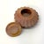 Hand-Made Faceted Earthenware Container Curation - Group of 3 For Sale - Image 10 of 12