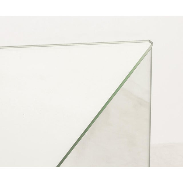 Silver Modern Mirrored Pedestal Tables, 3 For Sale - Image 8 of 10