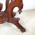 Victorian Revival Marble Top Center Table With Carved Walnut Pedestal Base For Sale - Image 13 of 18
