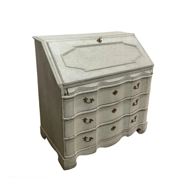 Baroque Style Secretaire, 1960s For Sale - Image 4 of 11