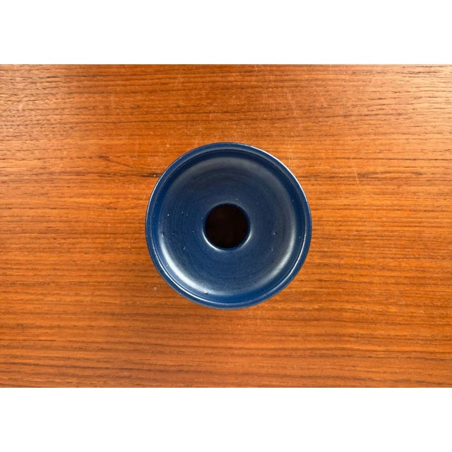 Mid-Century Modern Mid-Century Modern Danish Studio Pottery Candleholder from Birte Vedel Howard, 1960s For Sale - Image 3 of 11