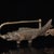 Brass Mid 20th Century Brass Carp Figural Padlock / Trick Lock For Sale - Image 8 of 9