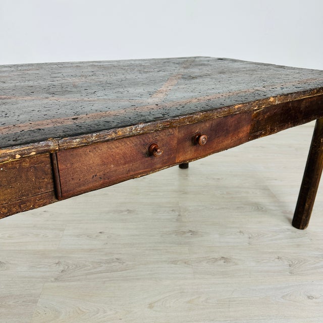 17/18c Italian Farmhouse Dining Table For Sale - Image 11 of 15