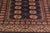 Boho Chic Bokhara Blue/Blue Hand Knotted Wool Rug For Sale In New York - Image 6 of 9