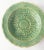 We are selling this small Chinese green glazed and molded plate, possibly Tang or Han dynasty period. Condition: Small...