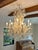 Clevedon Luxury Milk White Crystal Chandelier 12 Lights 43"x34" This beautiful chandelier was imported from Birmingham,...