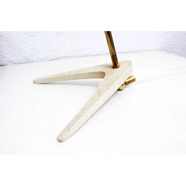 Mid-Century Crows Foot Table Lamp For Sale - Image 12 of 13