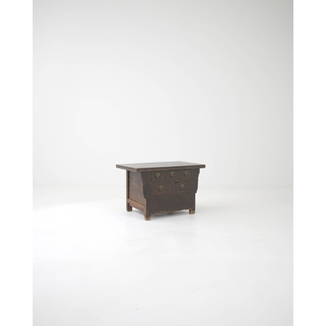 Chinese 19th Century Chinese Wooden Chest Of Drawers For Sale - Image 3 of 18