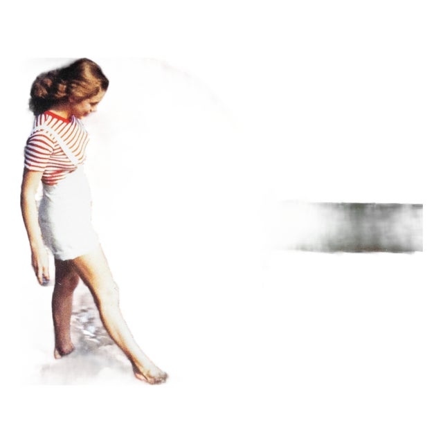 Mid-Century Modern Picture Frame in Acrylic and Brass by Ferdinando Loffredo, Italy, 1970s For Sale