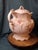 Antique Johnson Bros England Slop Jar Chamber Pot & Lid Victorian Floral Gold 12.5" For Sale - Image 12 of 15