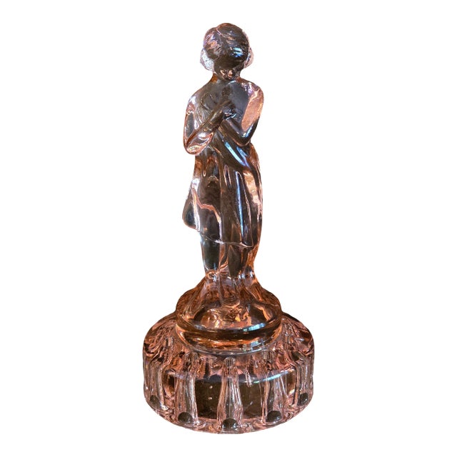 Art Deco "Draped Lady" Flower Frog, For Sale