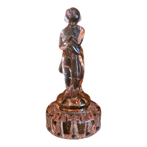 Art Deco "Draped Lady" Flower Frog,