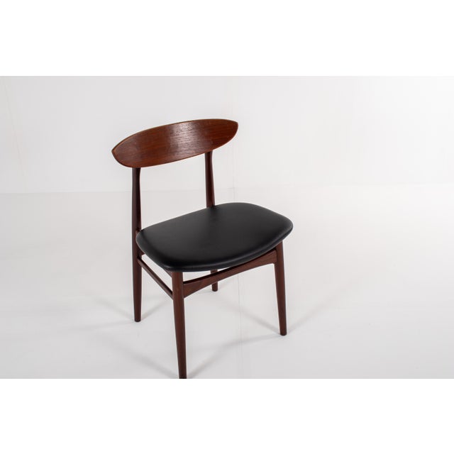 1960s Mid-Century Modern Danish Teak Dining Chairs, 1960s, Set of 4 For Sale - Image 5 of 13