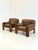 Sapporo Armchair by Mario Marenco for Mobil Girgi Striped, 1970s, in Very Good conditions. Designed 1970 to 1979 This...