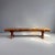 Vintage Wooden Brown Bench, 1970s, in Good conditions. Designed 1970 to 1979