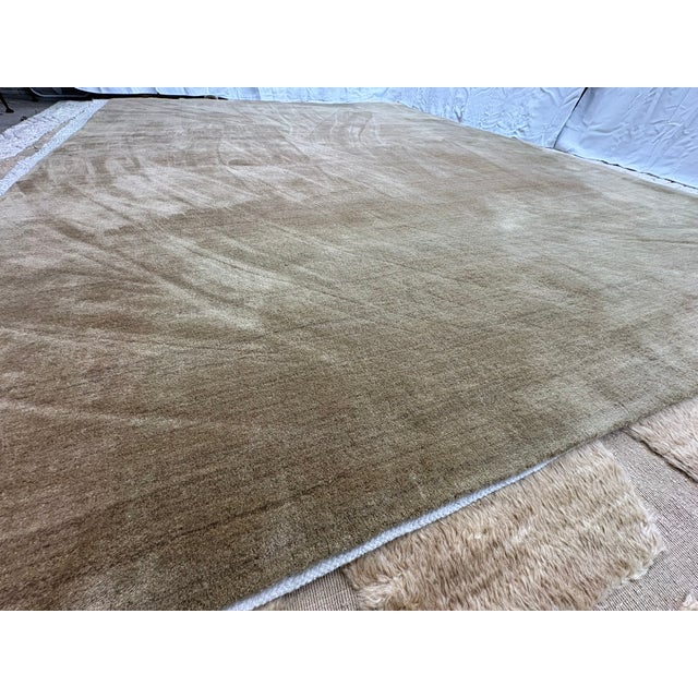 Camel Rh Restoration Hardware Amara Performance Rug – 9’ × 12’ For Sale - Image 8 of 18