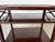 1960s French Hollywood Regency Three-Tier Mahogany Side Table For Sale - Image 4 of 12