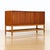 Mid-Century Modern 1960s Mid Century Swedish Teak & Oak Credenza Attributed to Yngve Ekstrom For Sale - Image 3 of 10