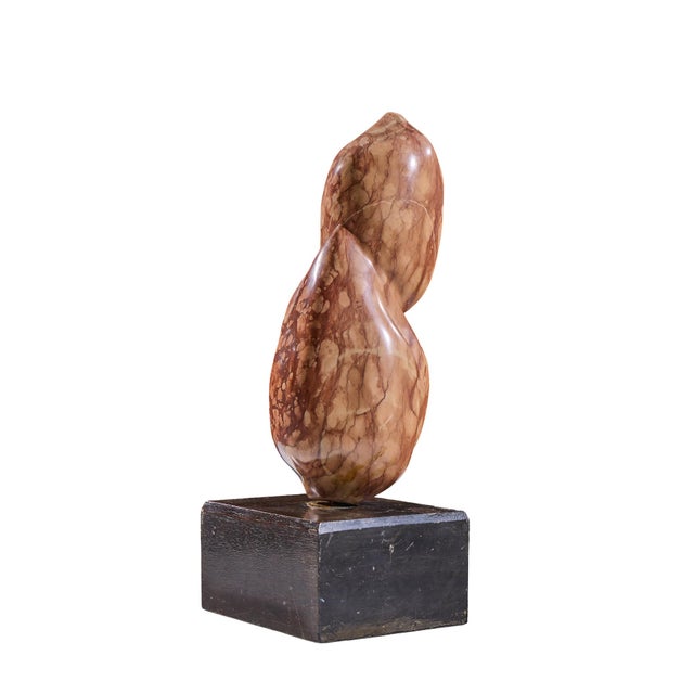 Mario DeNoto Mid Century Red Marble Figurine Sculpture For Sale In Chicago - Image 6 of 8