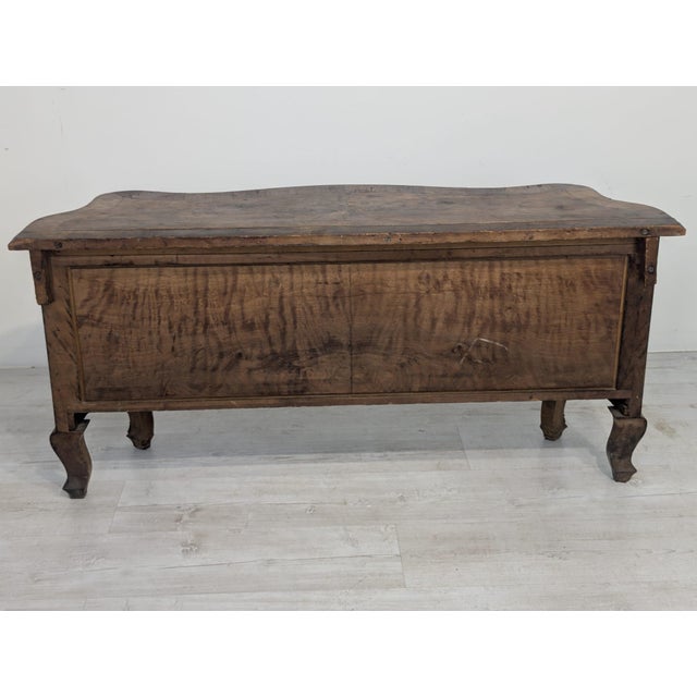 Brown Louis XV Style Chest of Drawers, 1935 For Sale - Image 8 of 17