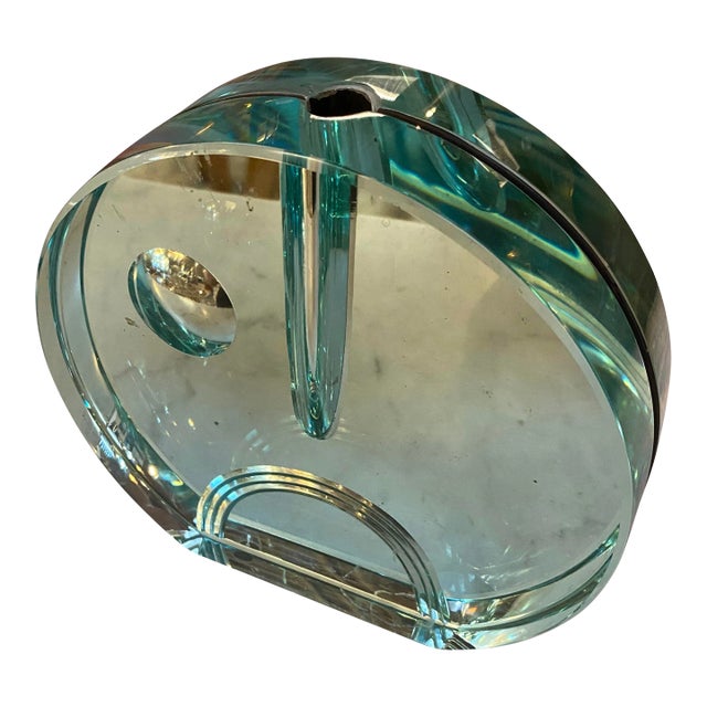 Vintage 1980s Italian Flower Holder Vase For Sale