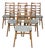 Mid-Century Modern Dining Room Chairs, Set of 5 For Sale