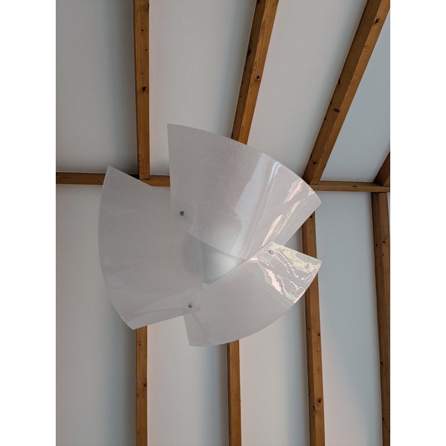 Large Vintage Pendant Lamp by Tre Ci Luce, 1990s For Sale - Image 4 of 13